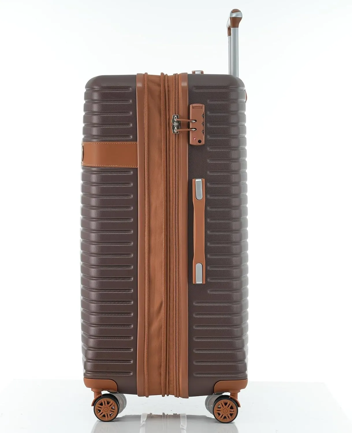 3 Piece Expandable Hard Shell Luggage Set With Spinner Wheels & TSA Lock, Lightweight for Business Trip