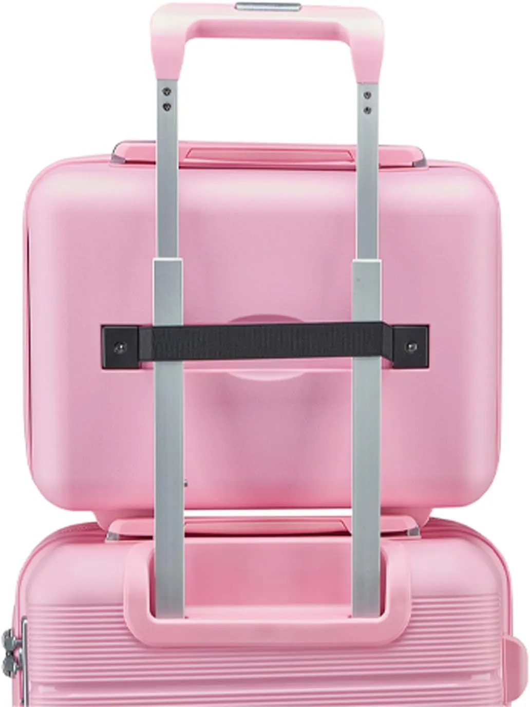 4 Piece Luggage Sets,Hardshell Lightweight Suitcase with Spinner Wheels & TSA Lock,Expandable Carry On Luggage Set,Travel Luggage Set for Women Men Family Pink