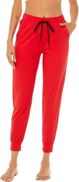 AvaCostume Women's Lightweight Cotton Sweatpants Yoga Joggers Lounge Casual Pants with Pockets