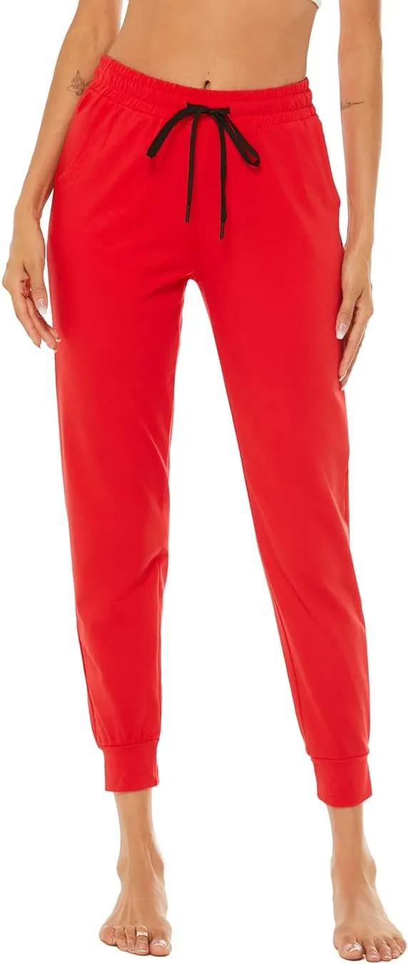 AvaCostume Women's Lightweight Cotton Sweatpants Yoga Joggers Lounge Casual Pants with Pockets