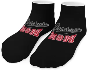Baseball Mom Unisex Low Cut Socks No Show Athletic Running Ankle Sock
