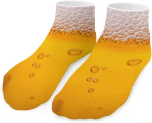 Beer Bubble Unisex Low Cut Socks No Show Athletic Running Ankle Sock