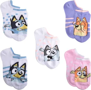 Bluey 5PK CHEER SHORTIE SOCKS