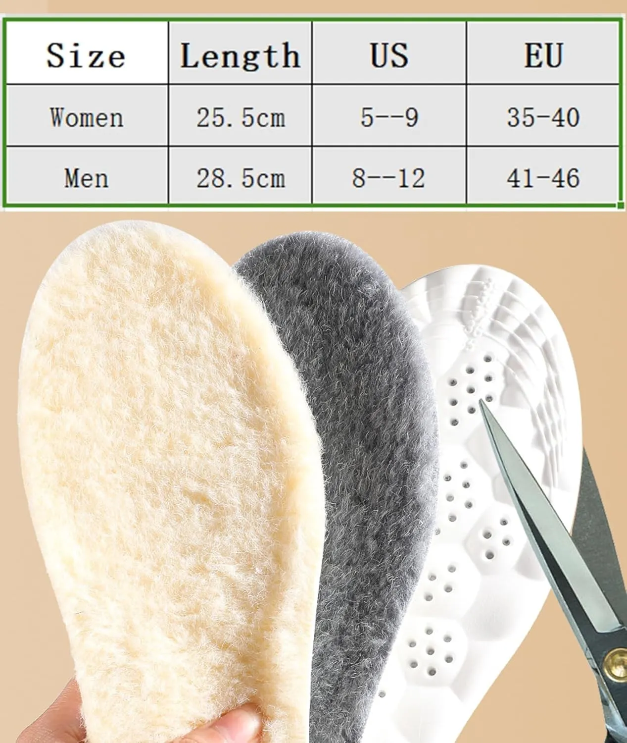 Cloud Insoles for Men and Women - Orthopedic Plantar Fasciitis Support - Sports Shoe Insole - 4D Cloudsole (Padded Version-Brown, Men: US 8-12.5)