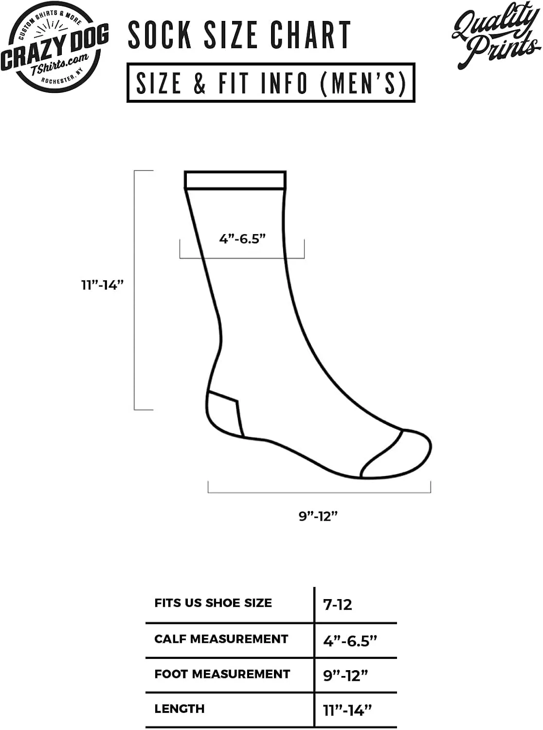 Crazy Dog T-Shirts Mens Funny Taco Socks With Awesome Graphics For Men
