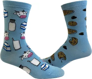 Crazy Dog T-Shirts Womens Cute Mismatched Socks With Funny Graphics For Ladies