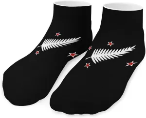 Fern Flag Unisex Ankle Socks Low Cut Funny Print Athletic No Show Stocking