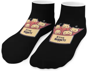 Kitten Nuggets Unisex Low Cut Socks No Show Athletic Running Ankle Sock
