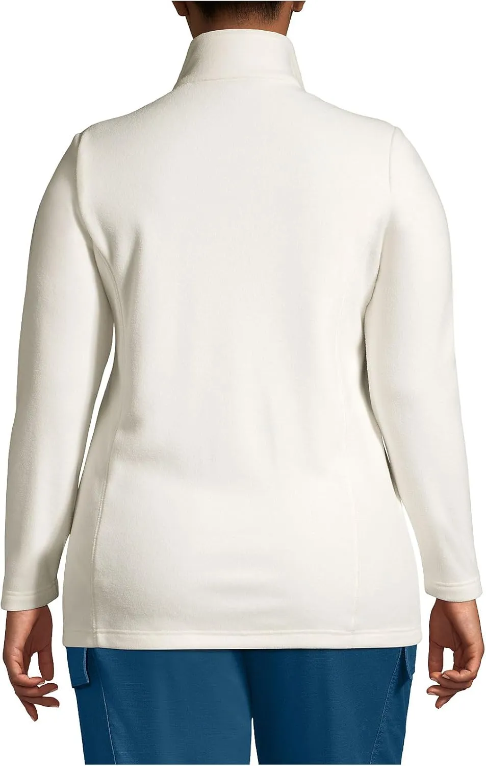 Lands' End Women's Anyweather Fleece Quarter Zip Pullover