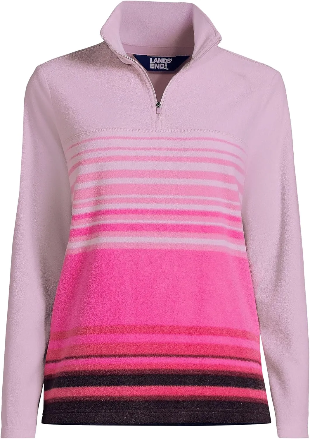 Lands' End Women's Anyweather Fleece Quarter Zip Pullover