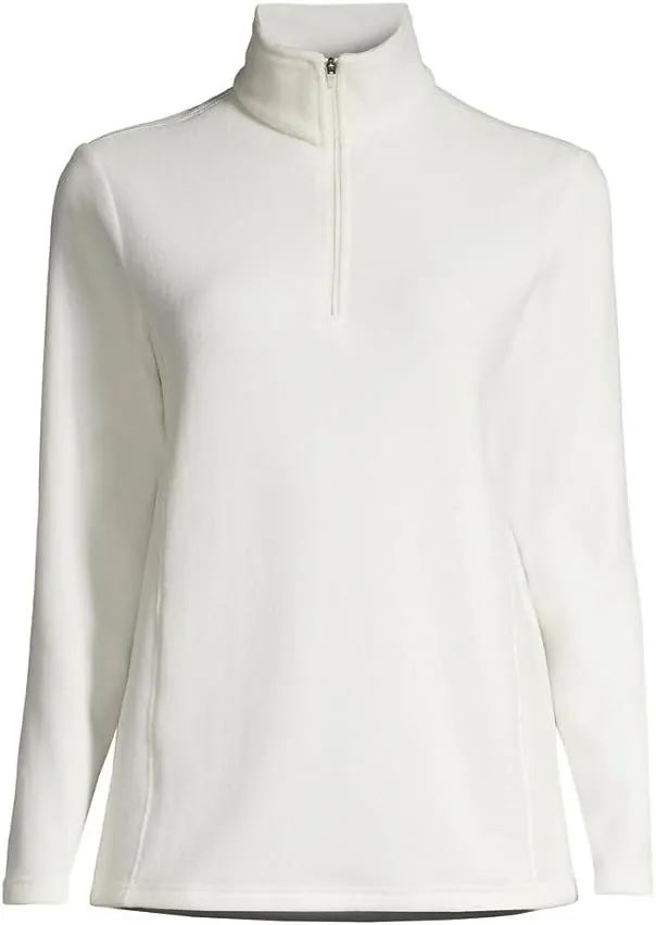 Lands' End Women's Anyweather Fleece Quarter Zip Pullover