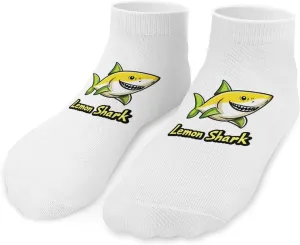 Lemon Shark Unisex Ankle Socks Low Cut Funny Print Athletic No Show Stocking