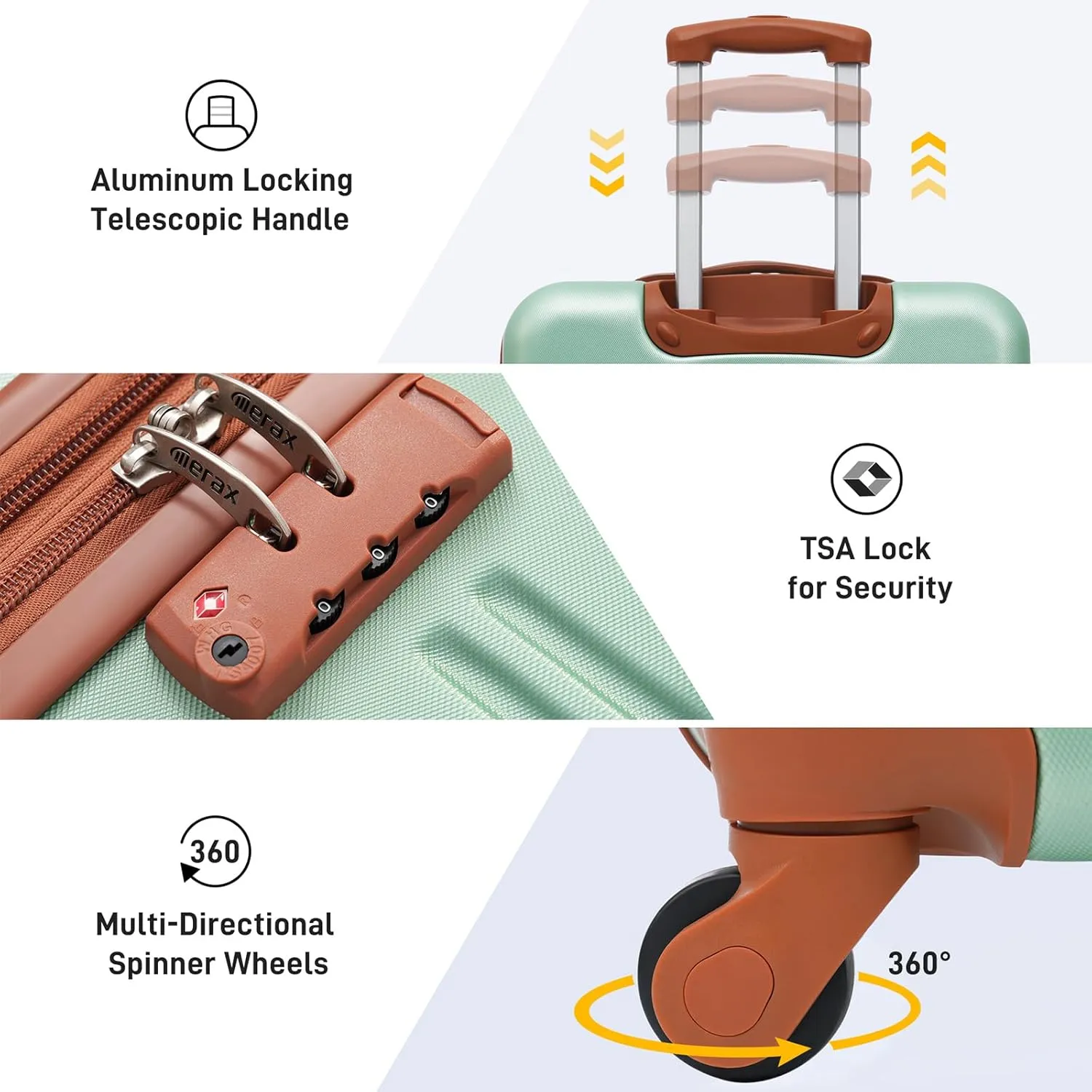 Lightweight, Green, Carry-On 20-Inch