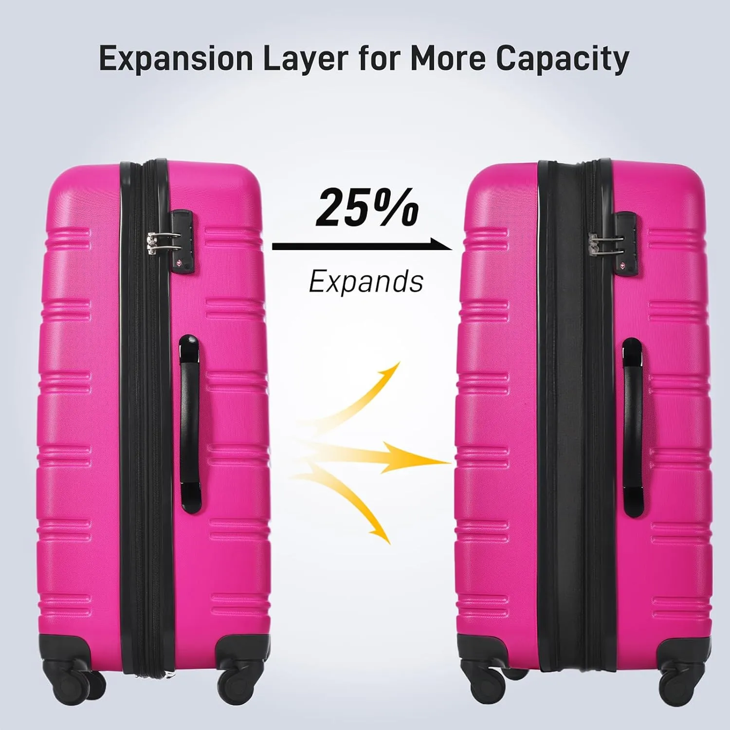 Lightweight, Pink, Carry-On 20-Inch