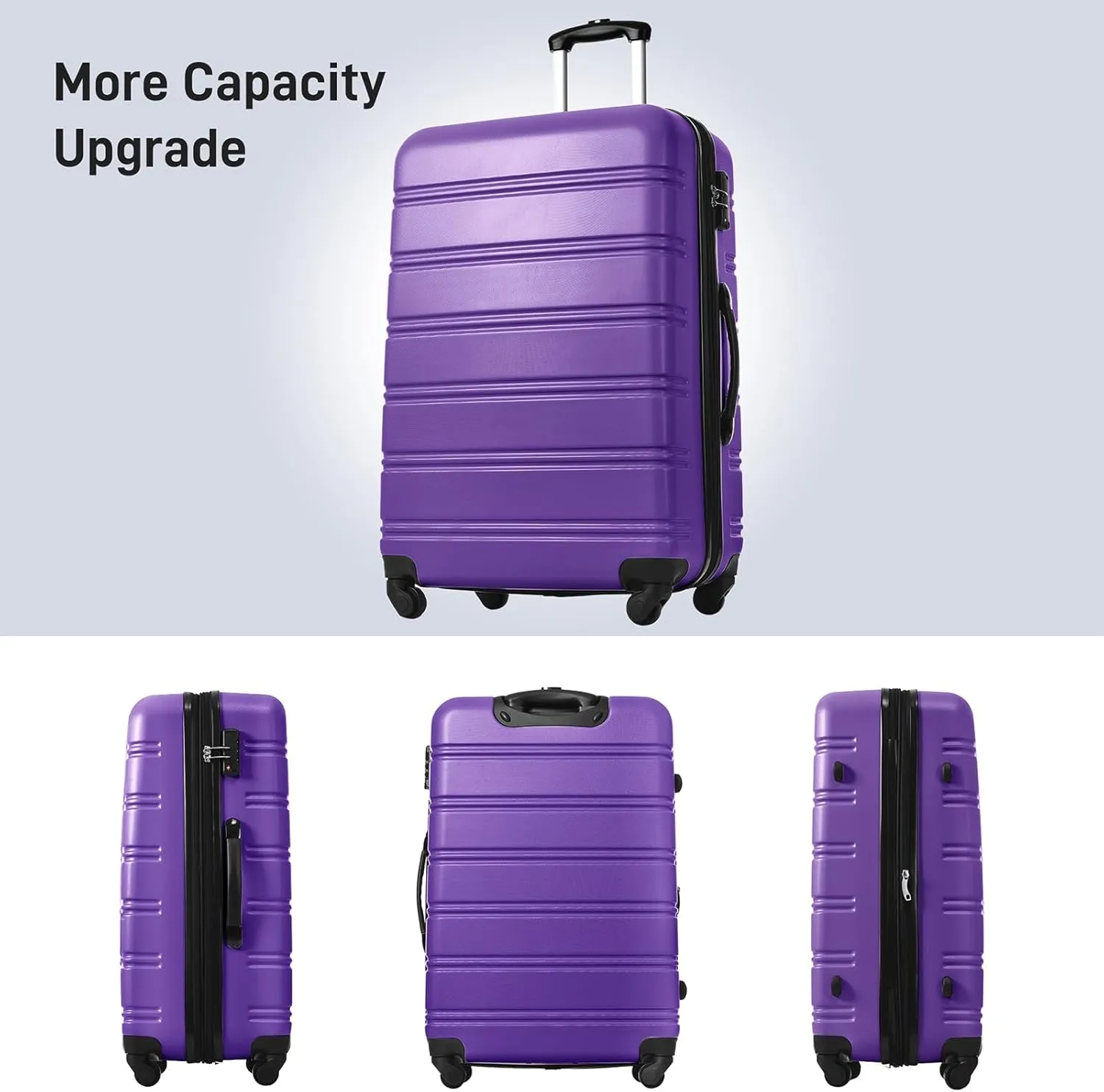 Lightweight, Purple, Carry-On 20-Inch
