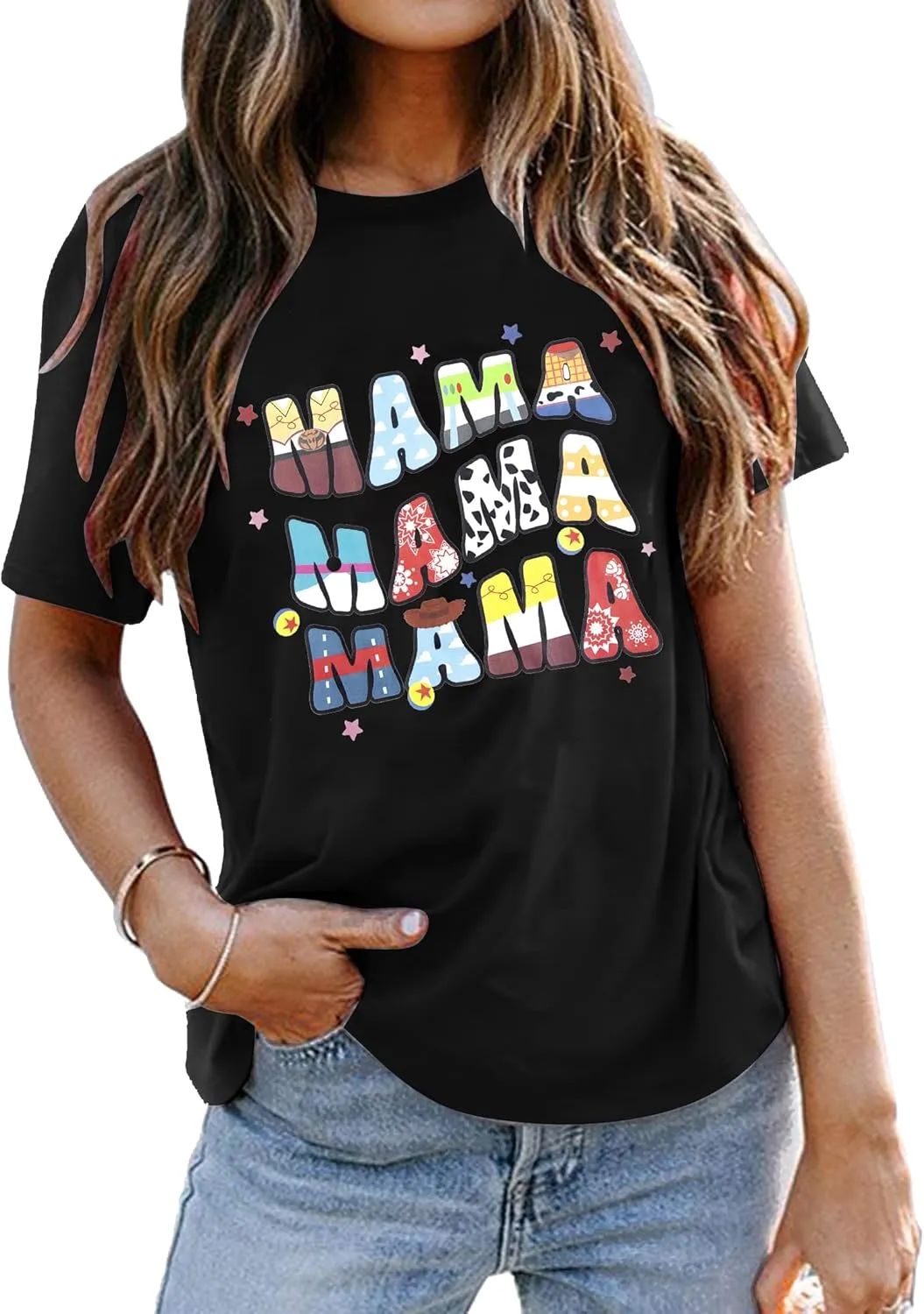 LUKYCILD Mom and Dad Matching Shirts Couples Matching Outfits Pregnancy Announcement T-Shirt Casual Graphic Tee
