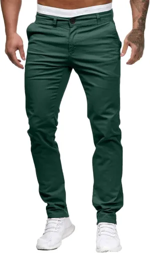 Men Dress Pants Stretch Flat Front Formal Pants Comfy Chino Pants Casual Golf Pants Straight Fit Skinny Jeans Trousers