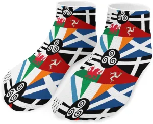 Patriotic Flag Unisex Ankle Socks Low Cut Funny Print Athletic No Show Stocking