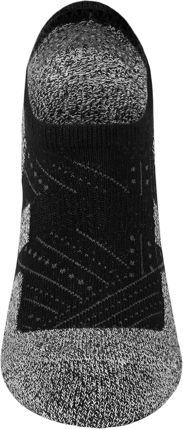 Sof Sole Women's Performance Bamboo Invisible Liner No-Show Sock, (6 Pairs)