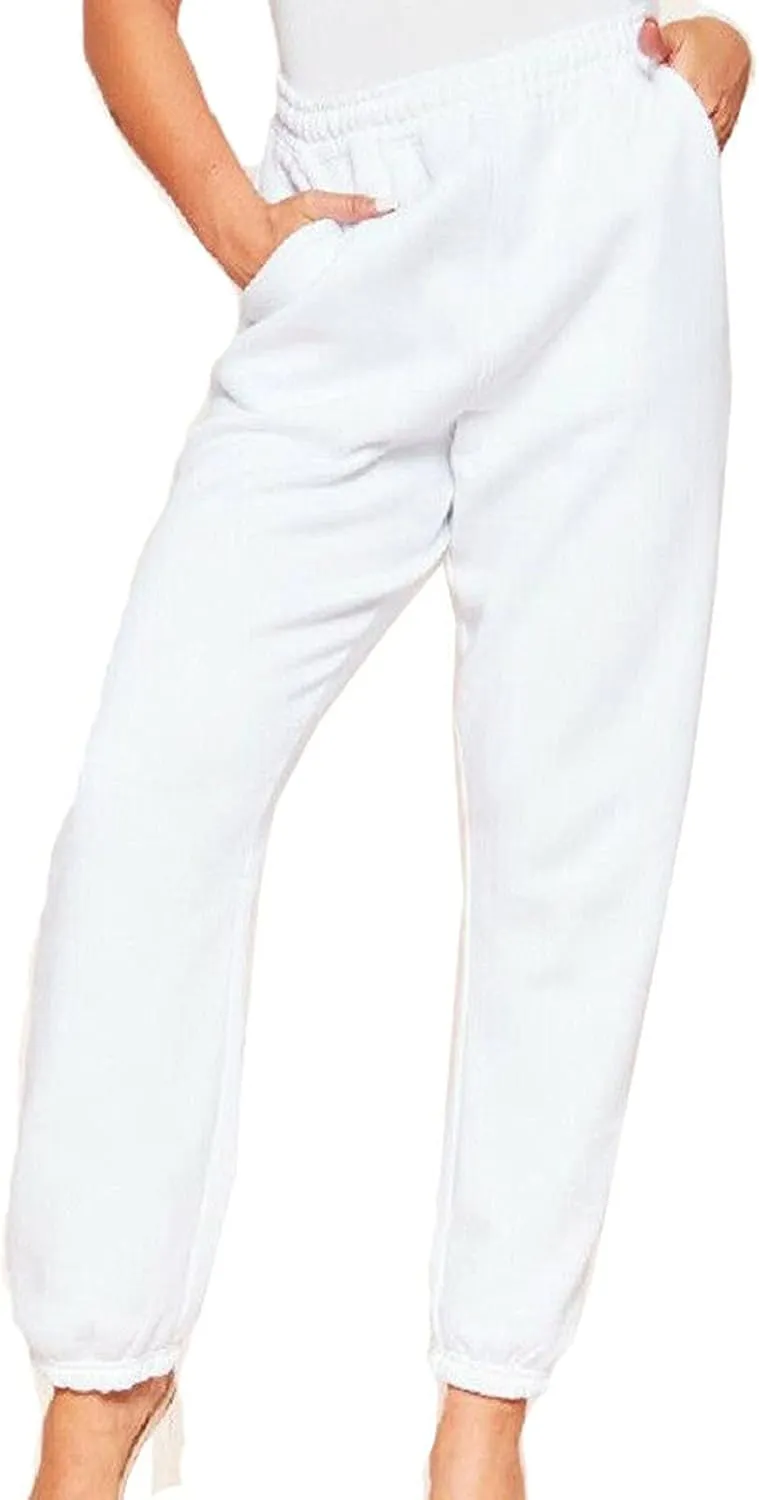 Sweatpants for Teen Girls,Women's High Waisted Joggers Summer Workout Baggy Yoga Pants Cinch Bottom Trousers