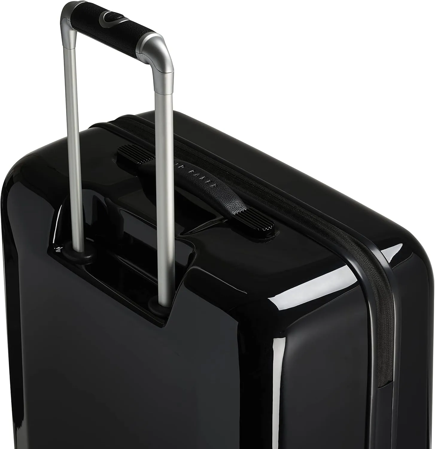 Ted Baker Women's Hardside Spinners, Black/White, Checked-Medium 27-Inch, Luggage