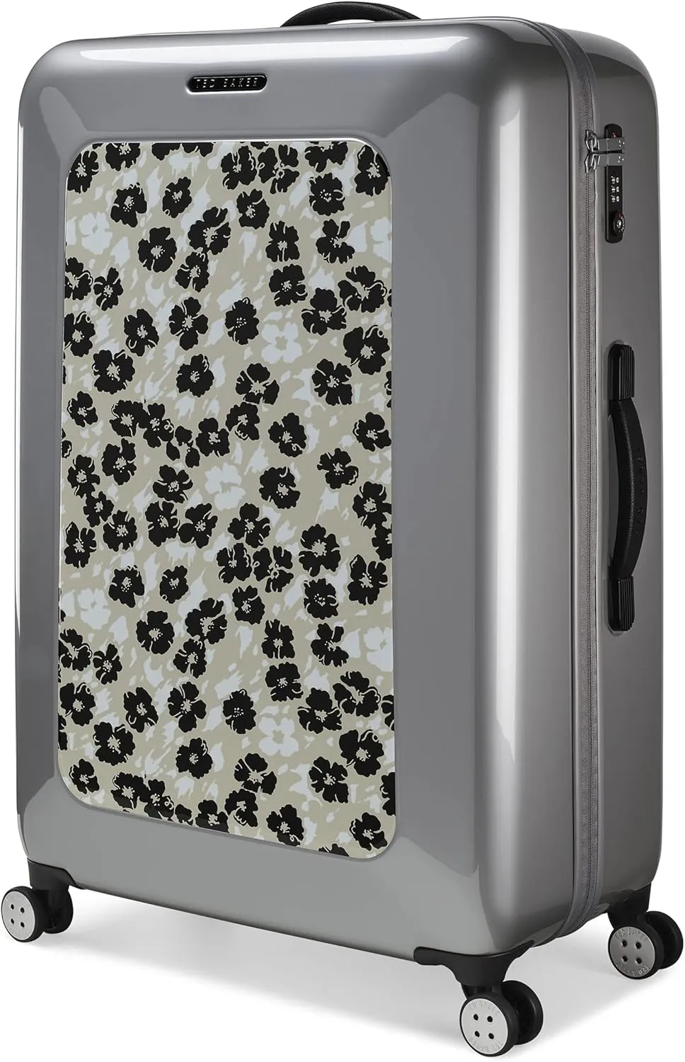 Ted Baker Women's Hardside Spinners, New World Mono, Checked-Large 29-Inch, Luggage