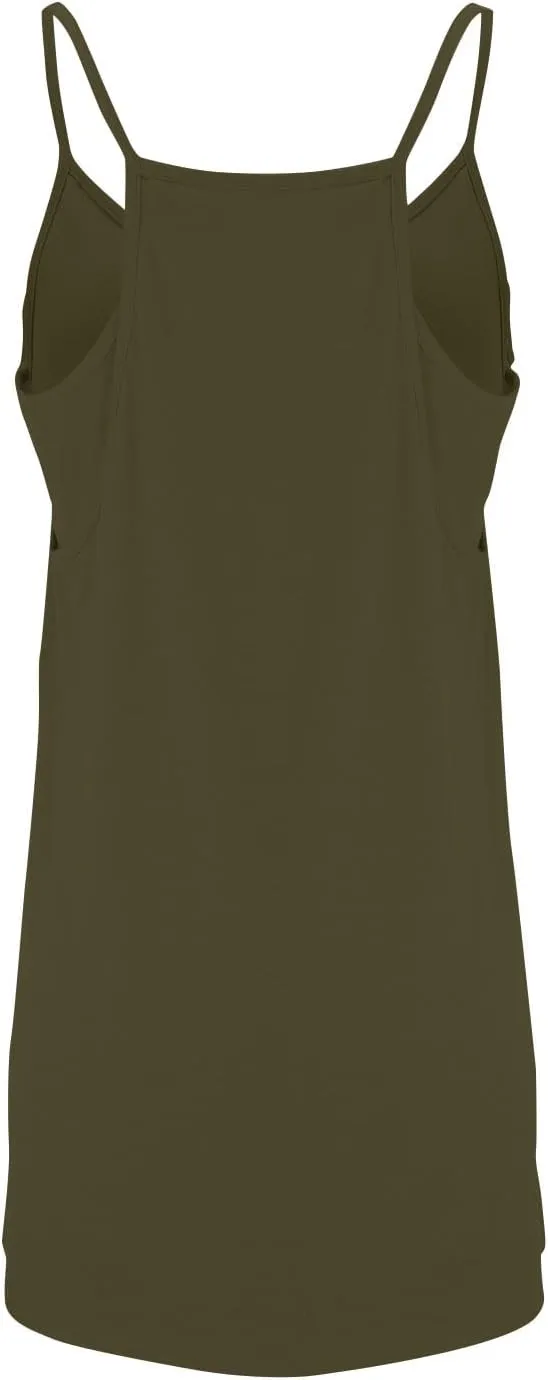 Tennis Summer Dress for Women Casual Sleeveless Spaghetti Strap with Pockets Sundress Workout Mini Tennis Athletic Golf Dress