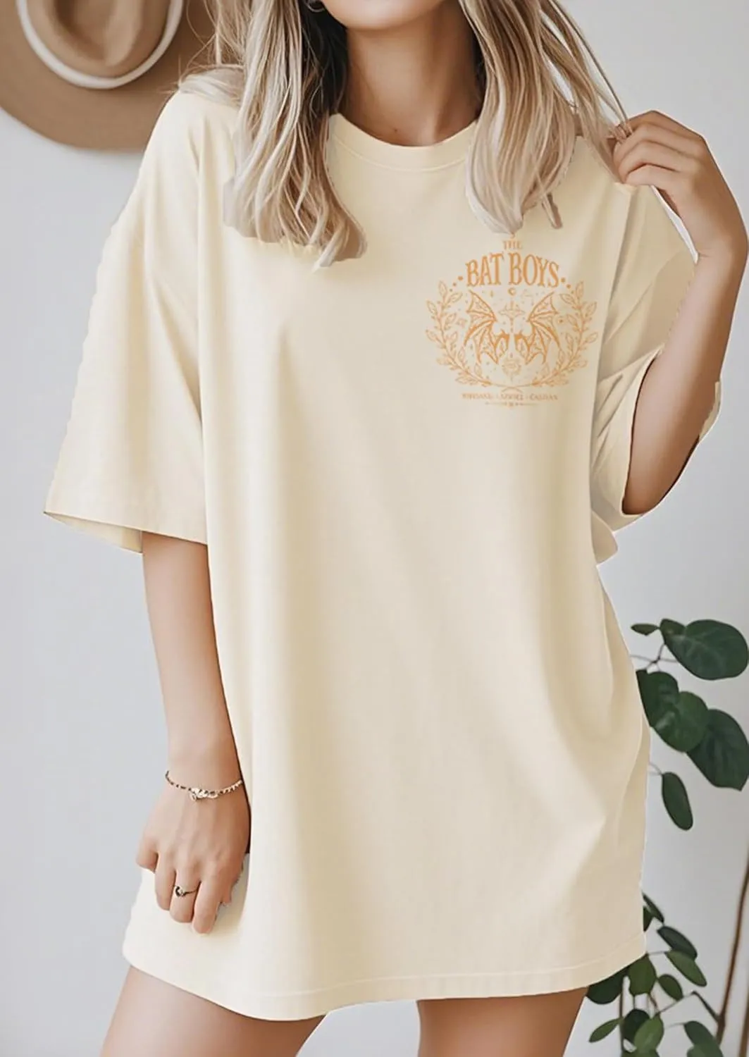Velari Shirt Women Oversized Vintage Book Tshirt The Night Court T-Shirt Bat Boys Graphic Tee Bat Bookish Book Lover Tops
