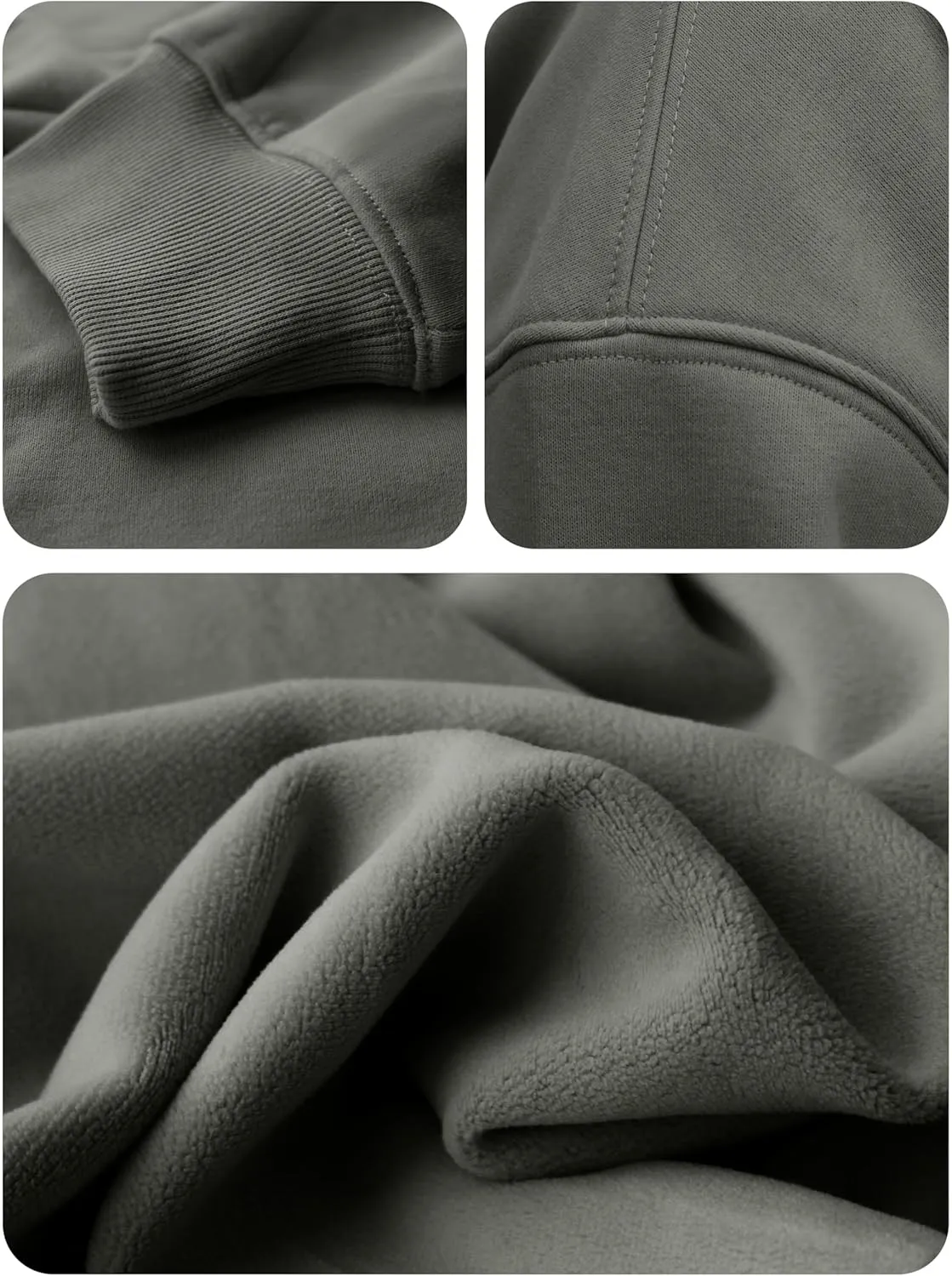 VIUTIL Womens Half Zip Sweatshirt Fleece Cropped Pullover with Thumb Hole Fall Trendy Clothes 2025
