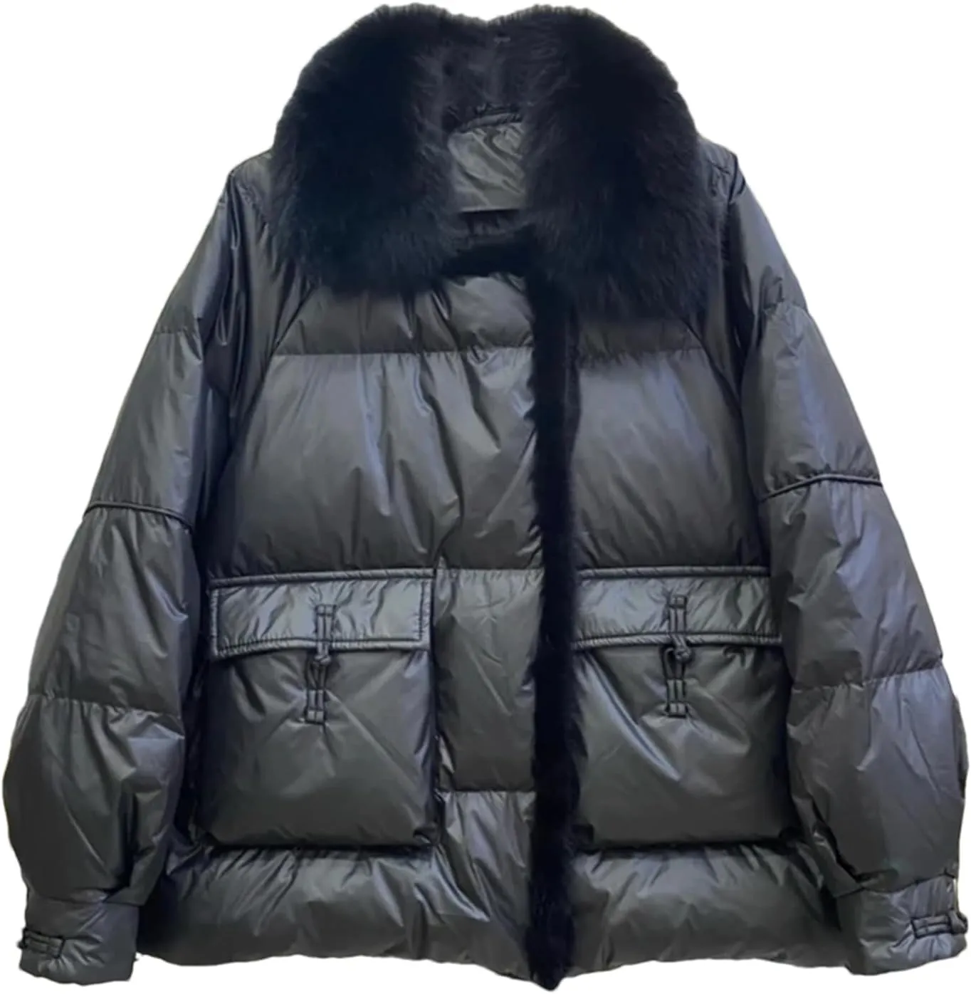 Women Down Jacket Short Puffer Coat Winter Warm Fashion Parkas