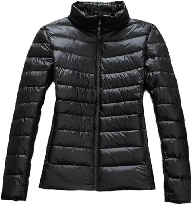 Women Duck Down Jackets Winter Ultralight Hooded Women Down Coat Portable Short Parkas Puffer Overcoat