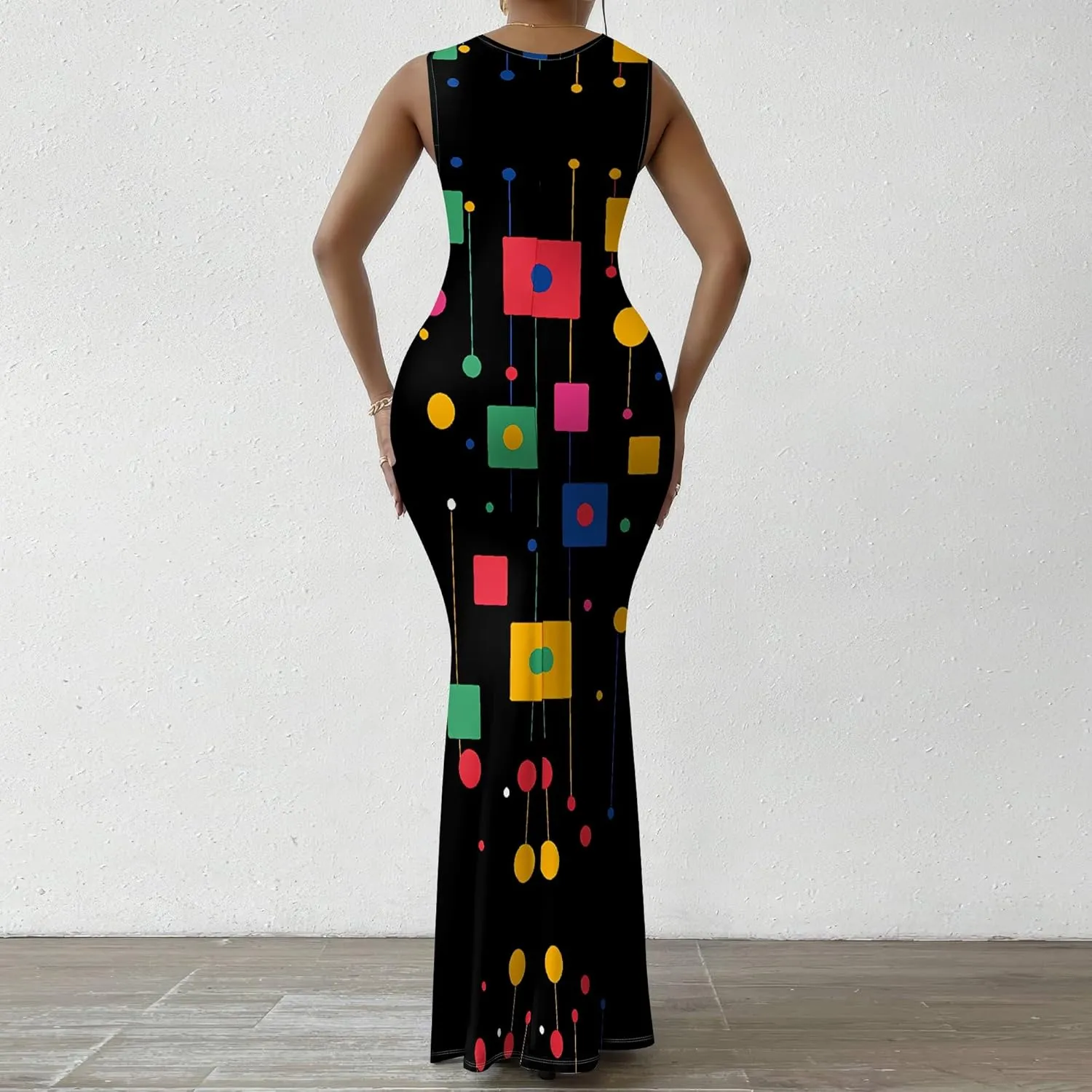 Women Summer Fashion Sexy Dress Casual Sleeveless Bodycon Sundress Elegant Pencil Curve Party Evening Dresses