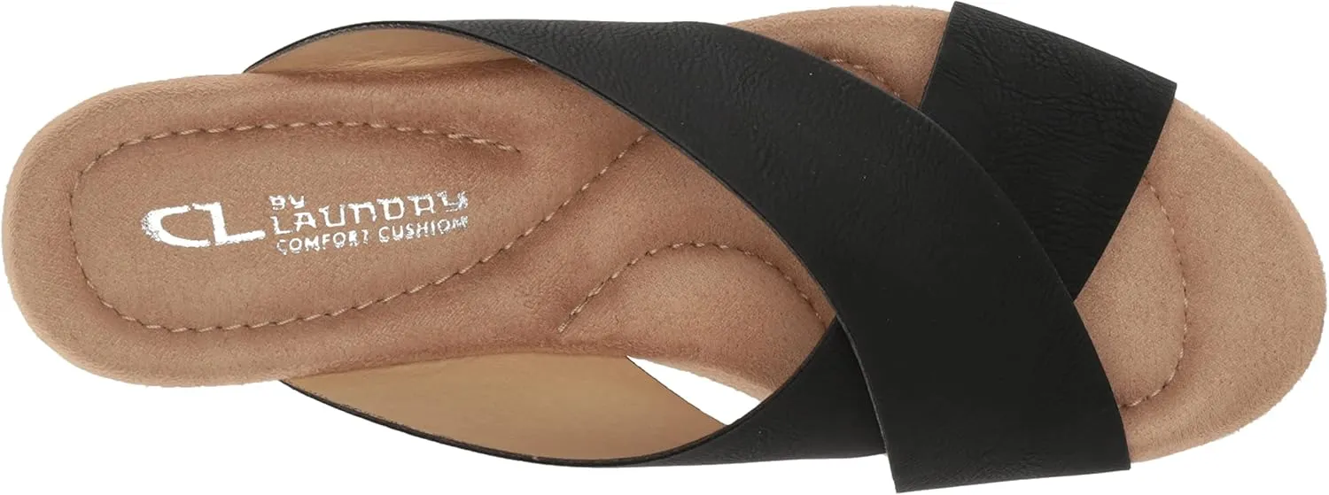 Womens Dream Day Casual Sandals Casual Mid Heel 2-3" - Black