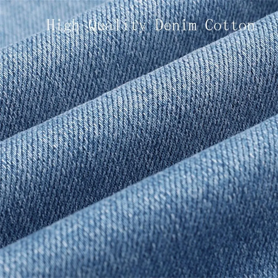 Women's High Waist Denim Skirt Spring 2025 Double Buttons Side Split Skirt Korean Fashion Long Jeans Skirts